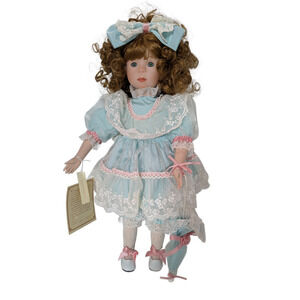 Dynasty Doll Marcella 1990 Doll of Year Nominee 16” Porcelain w/ Tag